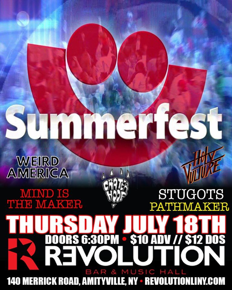 LONG ISLAND SOUTH SHORE!  Can't wait to see you next Thursday night for Summerfest in Amityville @revolution_li #longislandmusic #indierock #indiepop #southshoreli #FenderGuitars #wurlitzer #acrylicdrums