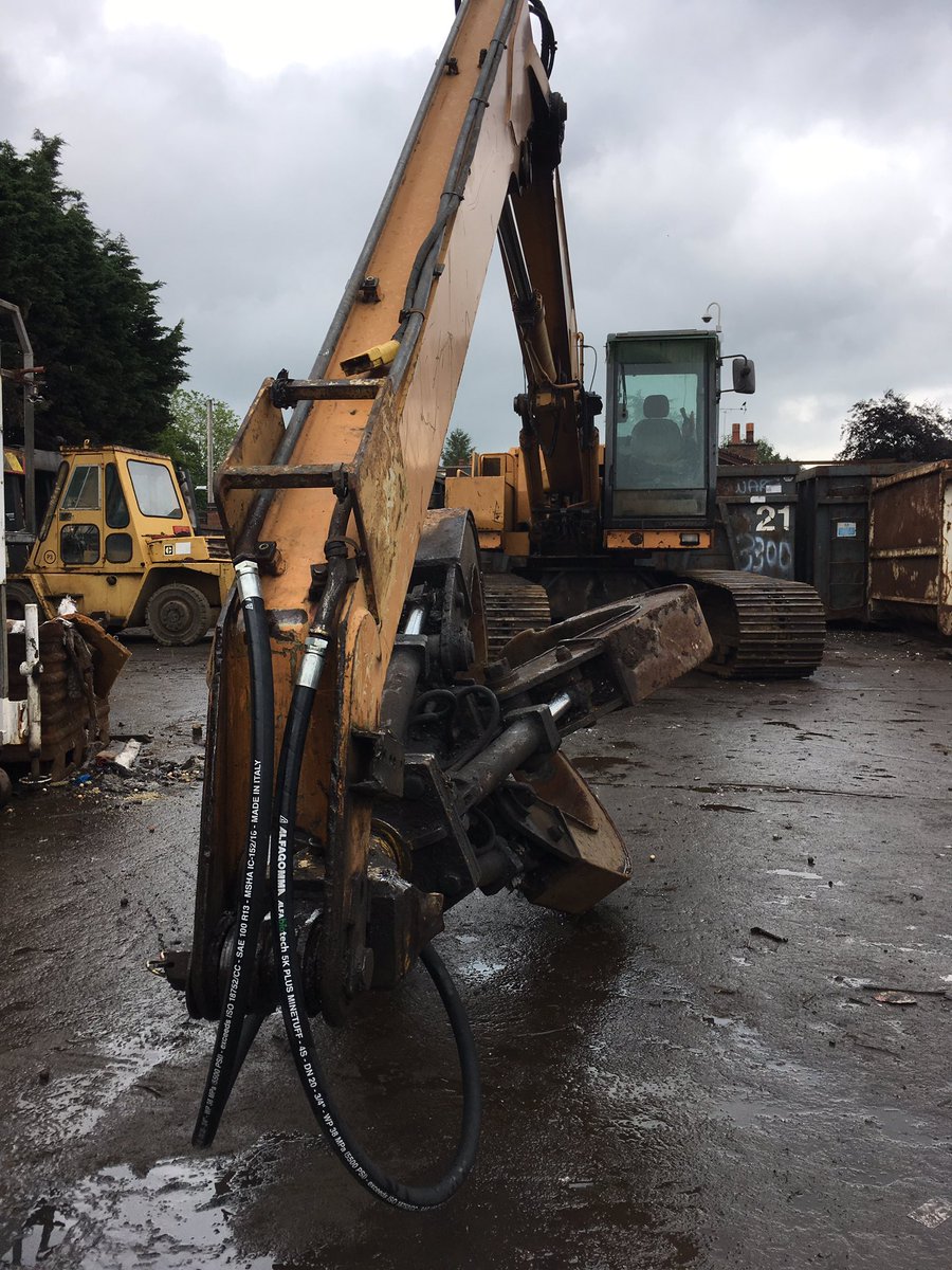 CondorInd's tweet image. New grab hoses for this wee beasty today... 🤙🏼💪🏼🦅 #hydraulics #Cheshire #Alfagomma