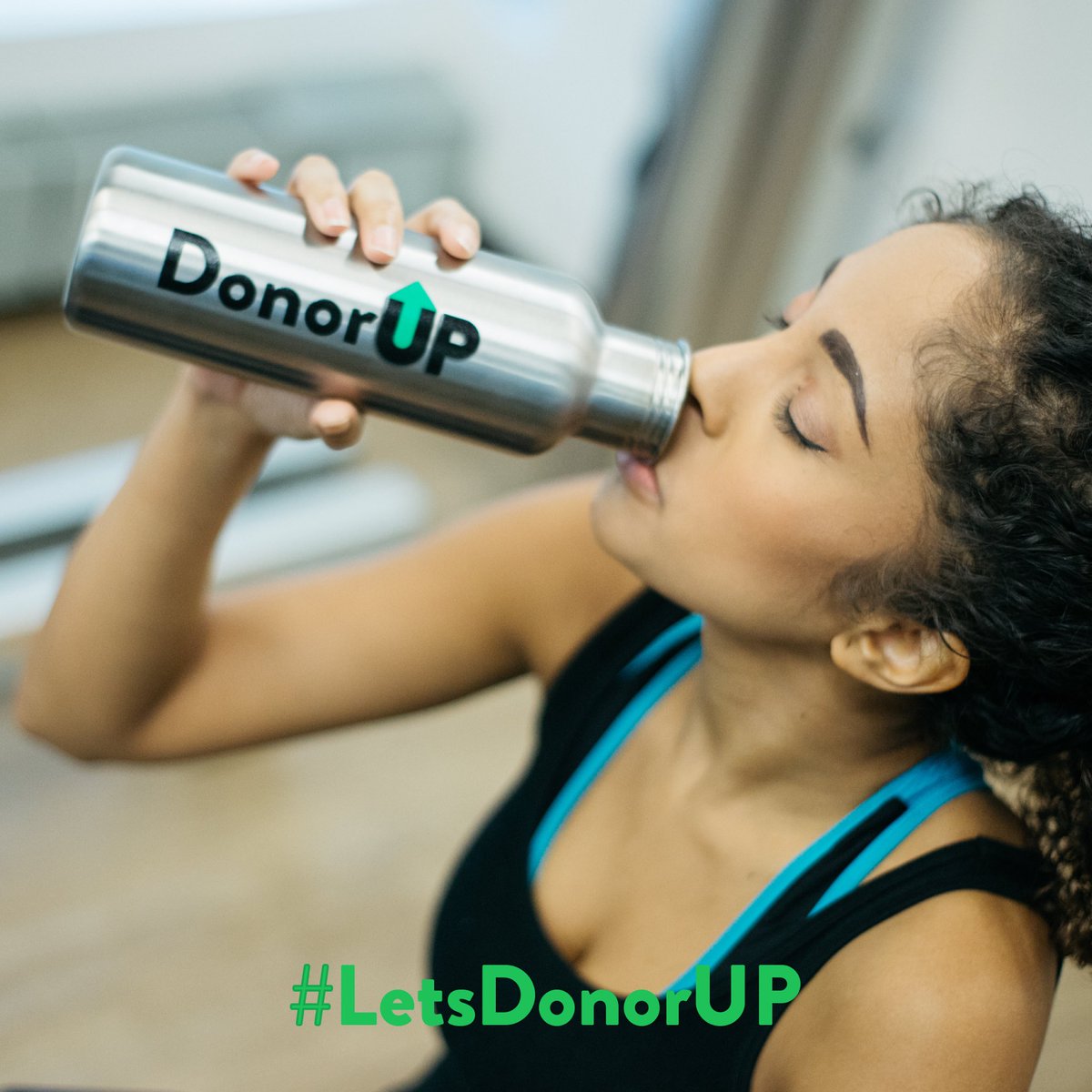 Beat the heat AND save the planet this summer by hydrating with a reusable water bottle! 🌎 💚 #letsdonorup #reduceplasticwaste #PlasticFreeJuly