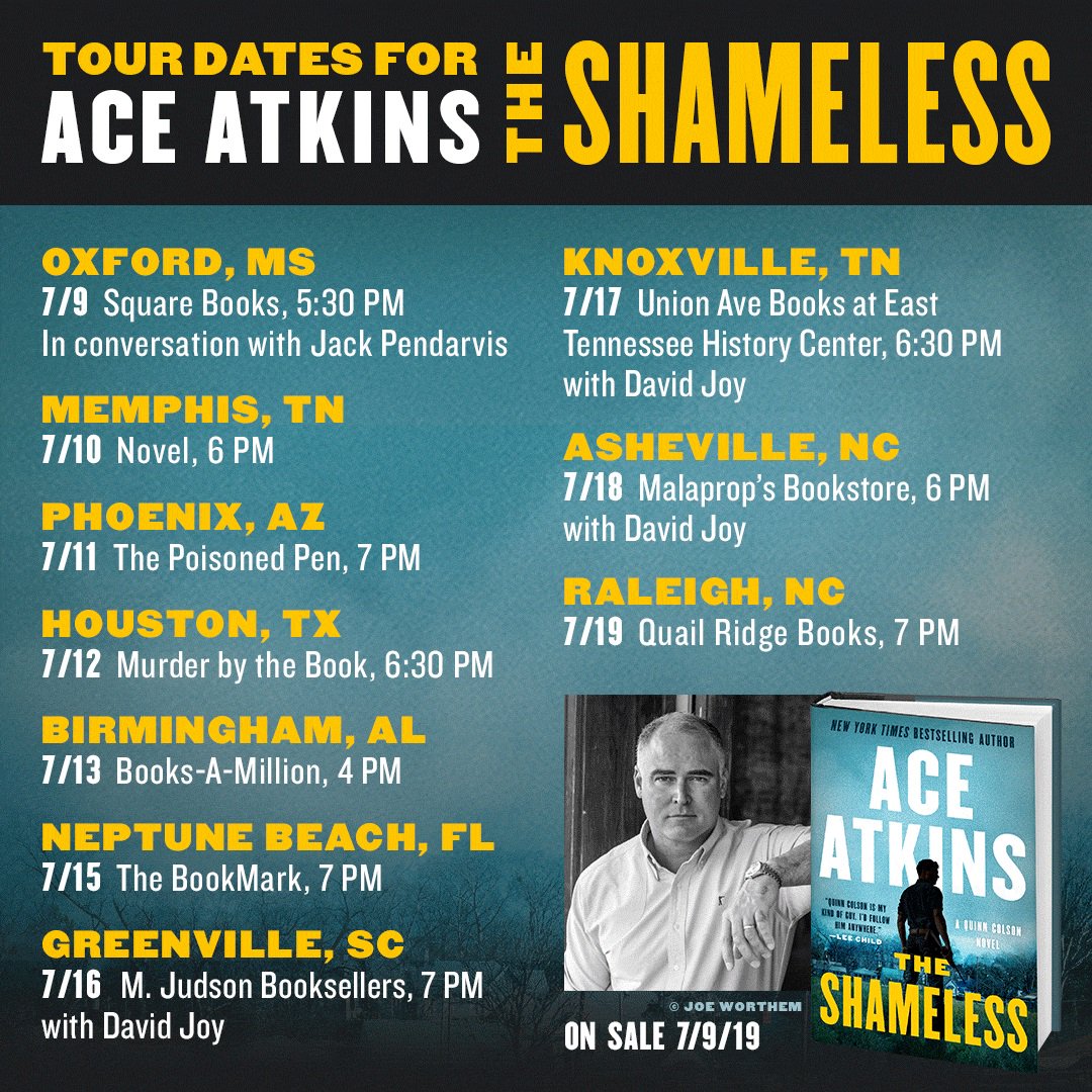 Image result for ace atkins shameless