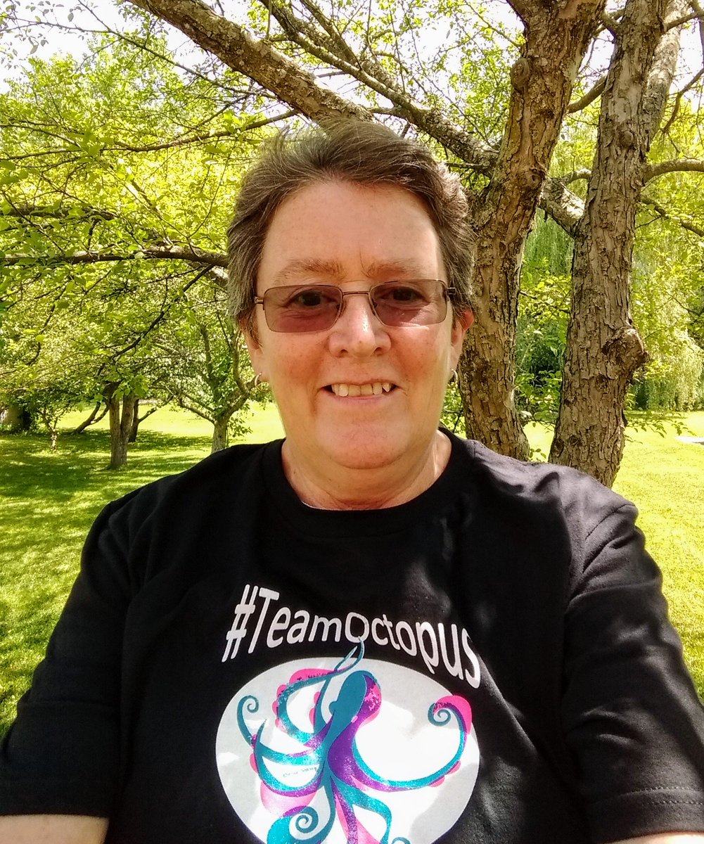 Although sadly #notatnerdcampmi, I'm thrilled to celebrate #TeamOctopus Spirit Day w @annbradenbooks!  #KnowYourInnerStrength  #nErDcampMI