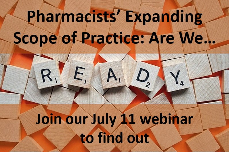 PQAAlliance's tweet photo. Join us this Thursday, July 11, from 1-2 pm ET for a webinar on "Pharmacists’ Expanding Scope of Practice: Are We Ready?" 
https://t.co/r1kDWQEIN4 https://t.co/f6dm3ErhHT