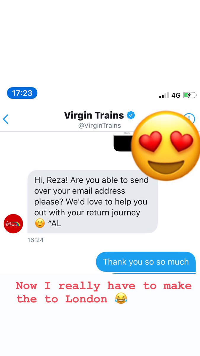 time_tolove's tweet photo. @VirginTrains @richardbranson you are amazing, thank you for helping me out to return home after my Solo Manchester to London Run found-raising for @BBCCiN  #ManchestertoLondonRun #rezaruns https://t.co/mE5uoDOx9R