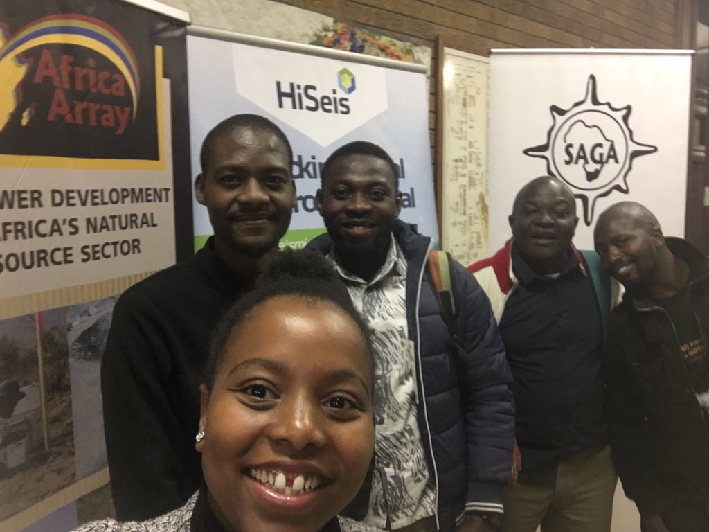 LeBoo_Gang's tweet photo. Thanks to the sponsors for an amazing event #AfricaArray @HiSeis @SAGA_1977 https://t.co/U53g9MllAu