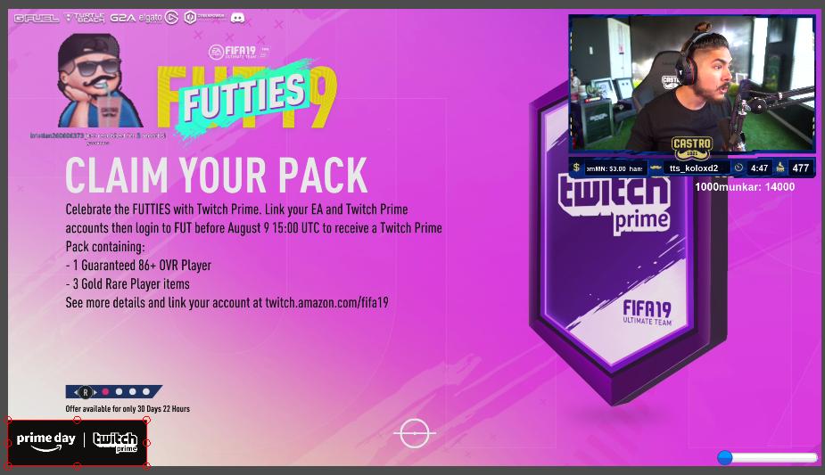 FIFA 19: Celebrate FUTTIES with Twitch Prime