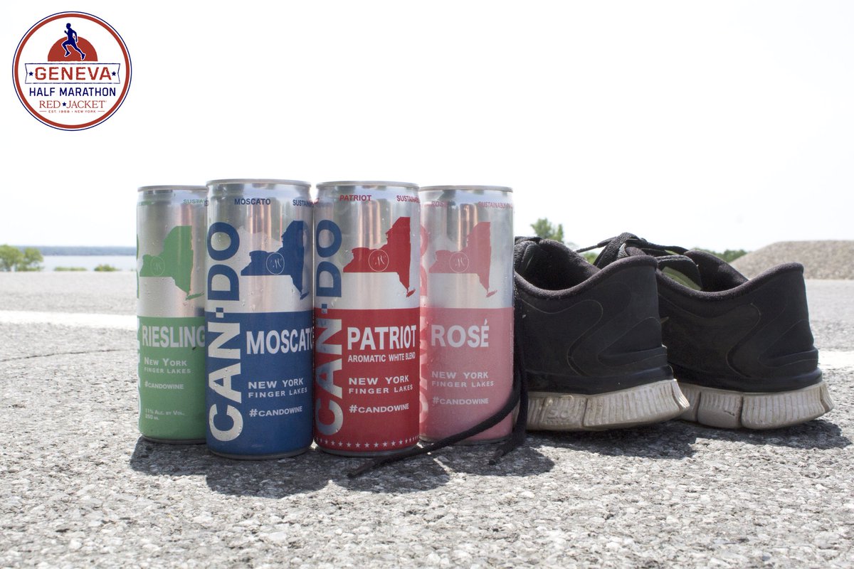 We're so excited to be partnering with @GenevaHalf to host the Can Do After Party! Runners can celebrate with refreshing, local Can Do wine &amp; mimosas made with Bellangelo Sparkling Cuvée &amp; @redjacketny juices! August 25th at the Finger Lakes Welcome Center in Geneva: 10am-1pm!