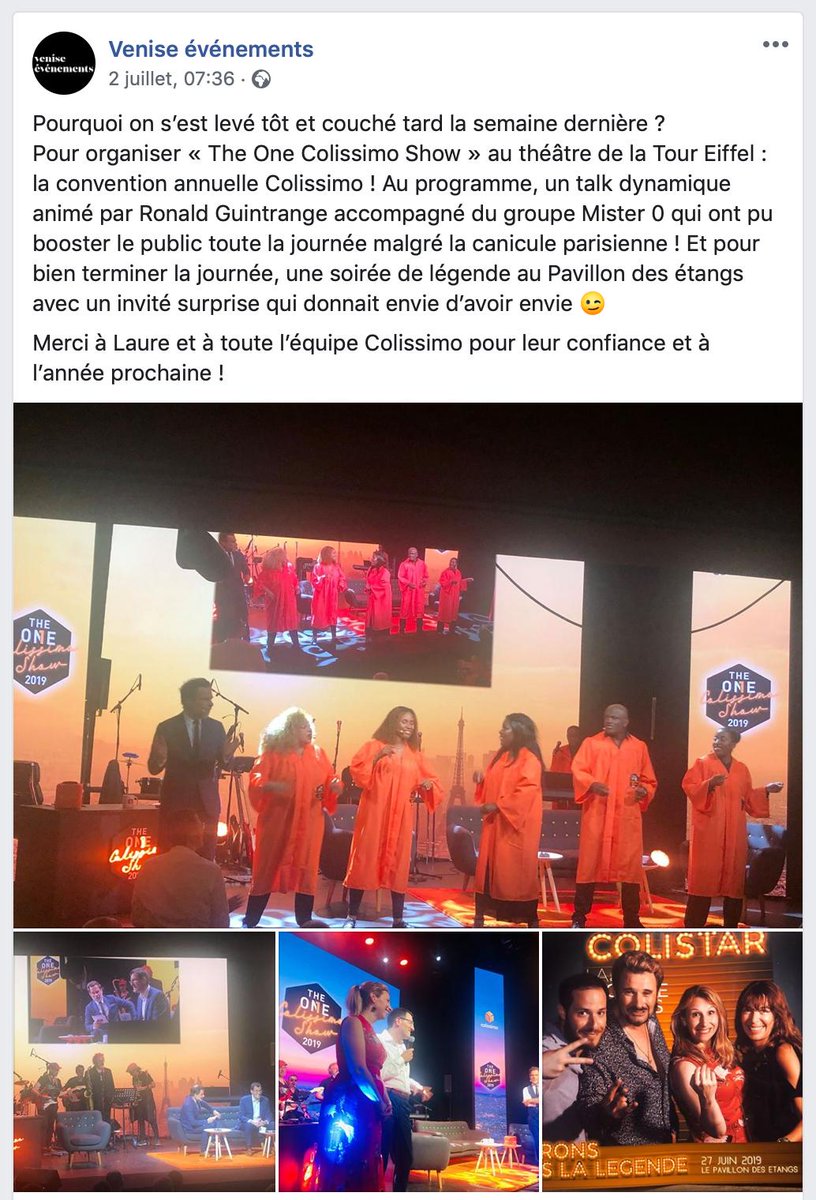 <a href="/KeysVenue/">Keys 'Venue Insider'</a> revient sur la belle mise en scène de "The One Colissimo Show" en collaboration avec Venise Evénement au <a href="/ThTourEiffelPRO/">Events Théâtre de la Tour Eiffel</a> !
Retrouvez toutes les informations ↓
Kiss Keys
#events #keysvenue #théâtre #murdeled #mice
