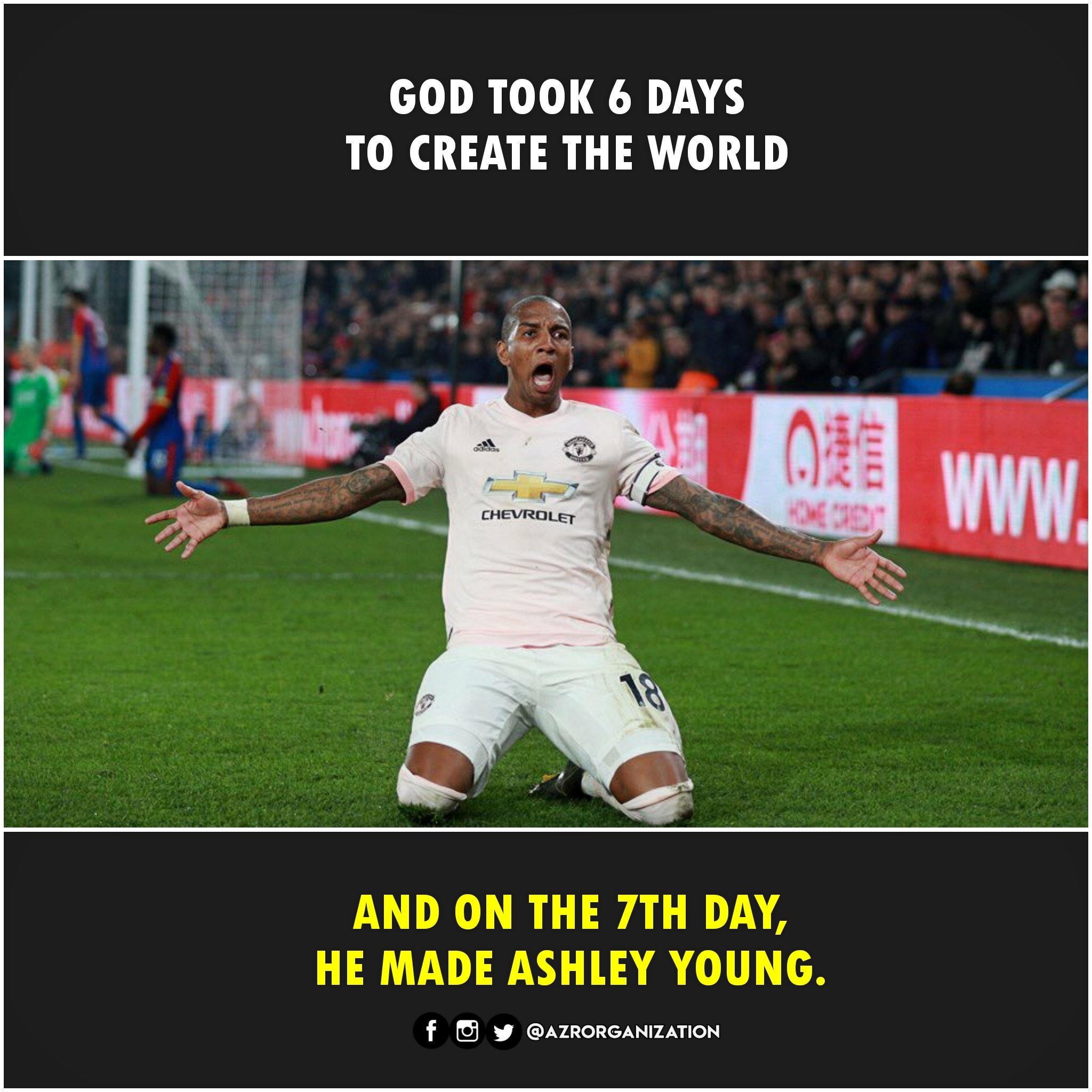 Happy Birthday Legend, Ashley Young. 