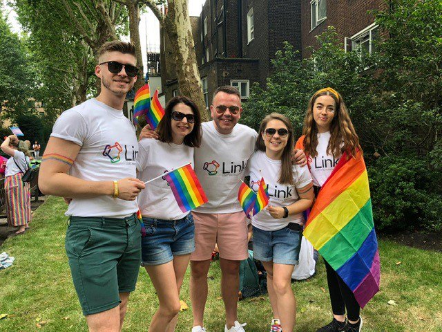 MillerLLP's tweet photo. We had a fantastic time at London’s #pride parade at the weekend where we proudly joined forces with the LGBT Insurance Network #inclusionatmiller #pridematters #LGBT+ #pridelondon https://t.co/pTL9rHJjN1