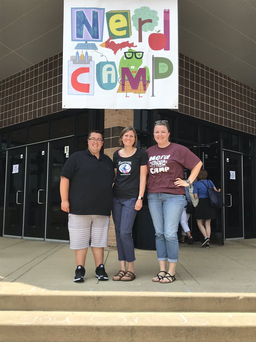 CoffingSarah's tweet image. Representing RPS at Nerd Camp 2019! Amazing authors, great ideas and so much inspiration for a new school year! #nerdcampmi2019 #rpslead