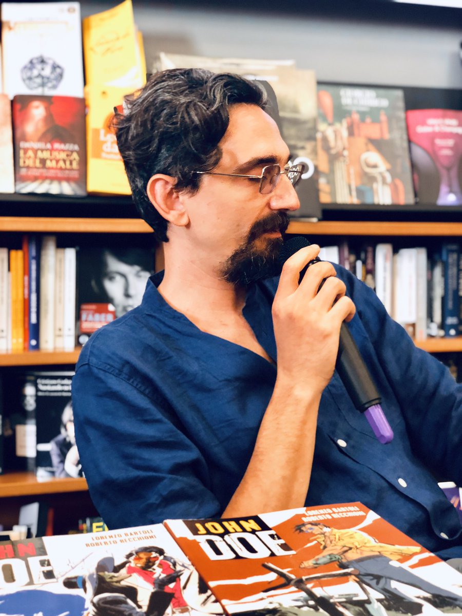 PortoAnticoGe's tweet image. Inizia l’incontro con Roberto Recchioni (@rrobe) che presenta “David Murphy 911”.
-
#CineComicFest19
#EstateSpettacolo19
#davidmurphy
#paninicomics