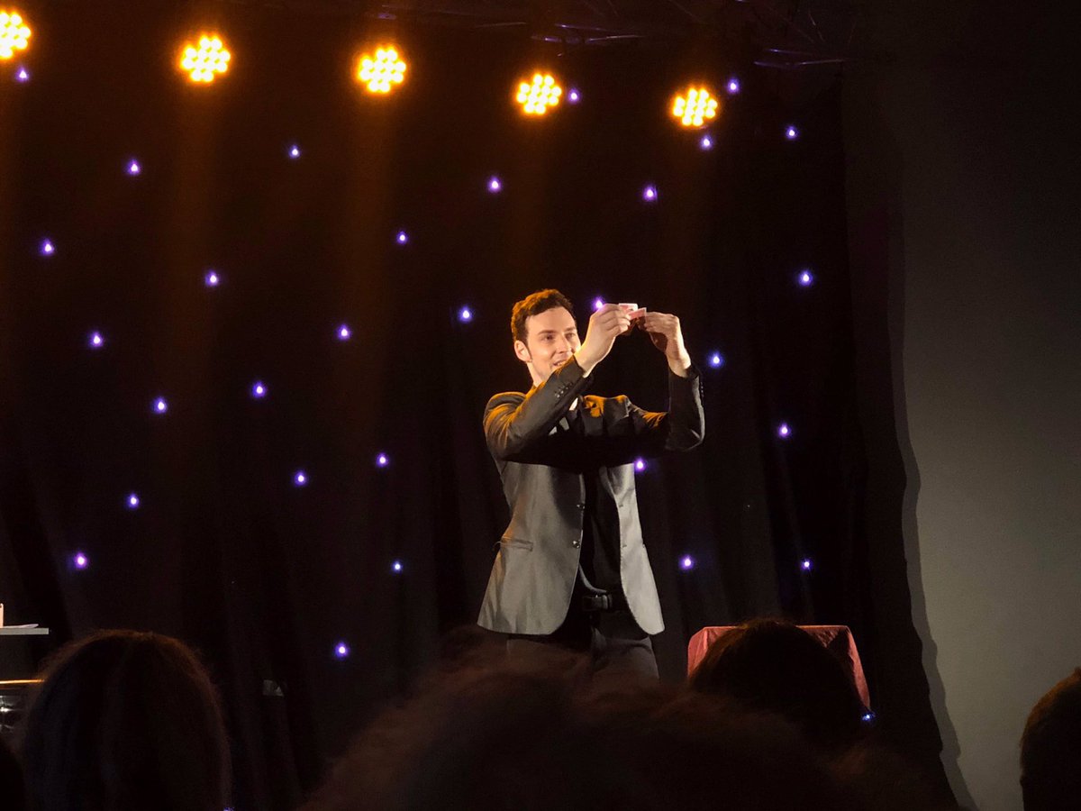 AlexxIllusion's tweet photo. Thank you all so much for coming to my performance last night in Langesund. I had a great time! So thankful for the standing ovation!
#alexx #alexxander #alexxalexxander #illusionist #magician #magic #performance #soldout #langesund #thankyou #theillusionsofalexxalexxander https://t.co/9dqk8E7gkd