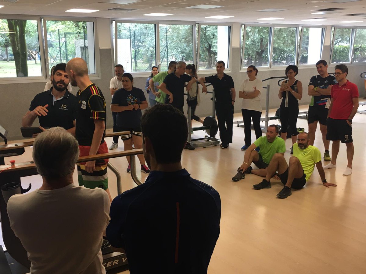 catalana_l's tweet photo. Segon dia intens de formació a Trento @CSInazionale @esportcat @esportius provant l' app al llac Molveno sota una tormenta d' estiu @gvimen @gusantos81 @FutCallipolis @aferre23 #walk4 continuem aprenent !!!! https://t.co/0RkzZQcvRT
