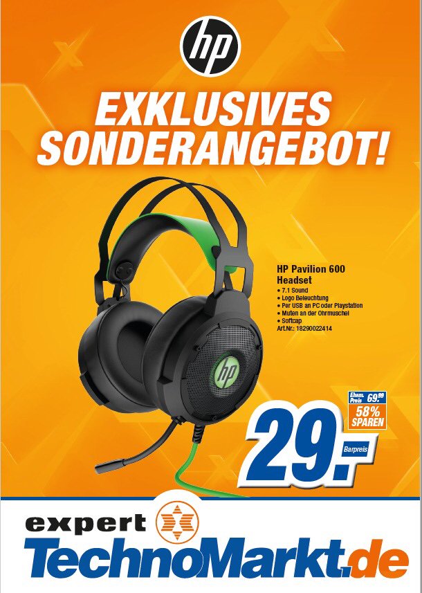 IquitoJoe's tweet photo. Moin Leute falls ihr ein neues Headset braucht, schaut mal auf expert vorbei !
Dort gibt es momentan ein Angebot statt 69,99€ nur 29€!
#ad

https://t.co/DrgwUIbDaO https://t.co/O9HXWoS9m2
