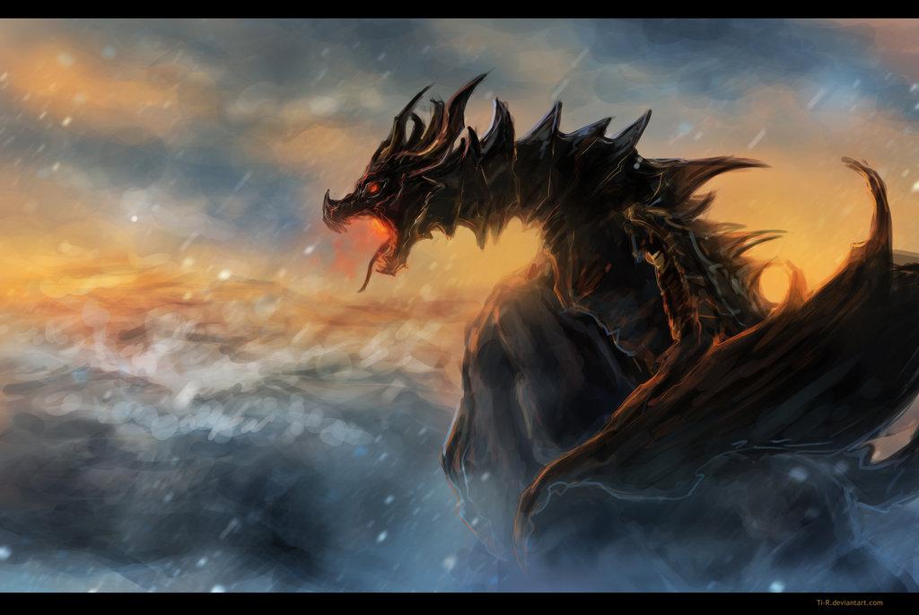 bethesda_ESP's tweet photo. Alduin, El Devorador de Mundos, Dios de la Asolación.

Un fan art de #Skyrim por Ti-R.

https://t.co/HpHjtllHZv https://t.co/ayYXJkuO3w