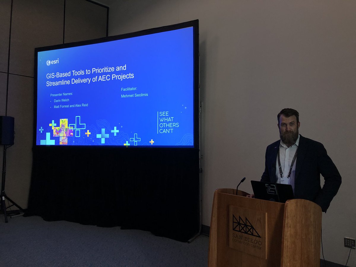 Esri AEC tweet media