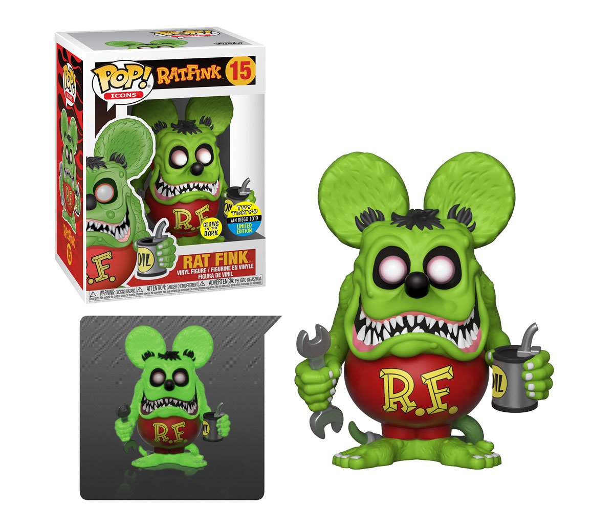 RT &amp; follow <a href="/OriginalFunko/">Funko</a> for a chance to WIN a #SDCC2019 exclusive Rat Fink Pop!
#FunkoSDCC #SDCC50