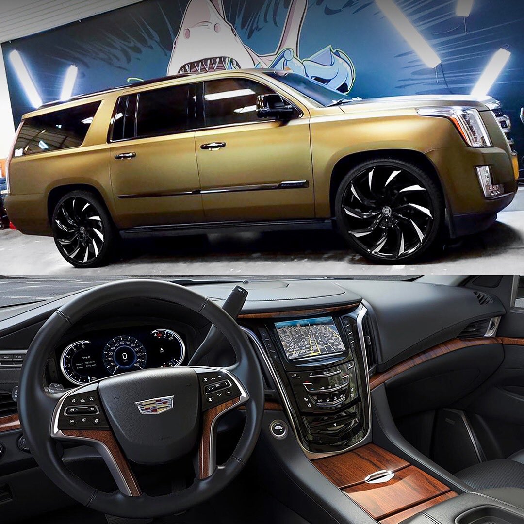 Cadillac Escalade 

26” Matisse MBT Finish LEXANI Wheels 

LEXANI.com