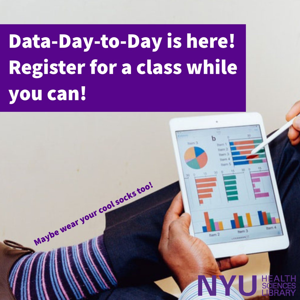 NYU_HSL's tweet image. July is the Library&apos;s Data-Day-to-Day month! It just kicked off with an Intro to R class, what will you sign up for? Register at the library&apos;s classes &amp;amp; events page.

#Data #Libraryclasses #learnathingortwo