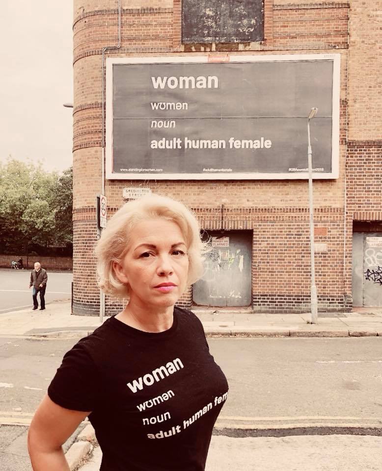 While Posie used some of the £12k to pay off her very expensive lawyer, the remainder has been used to kickstart her anti-trans t-shirt/ poster “business” - making more money to campaign against trans people/ take trips to America/ London with her anti-trans campaigning buddies!