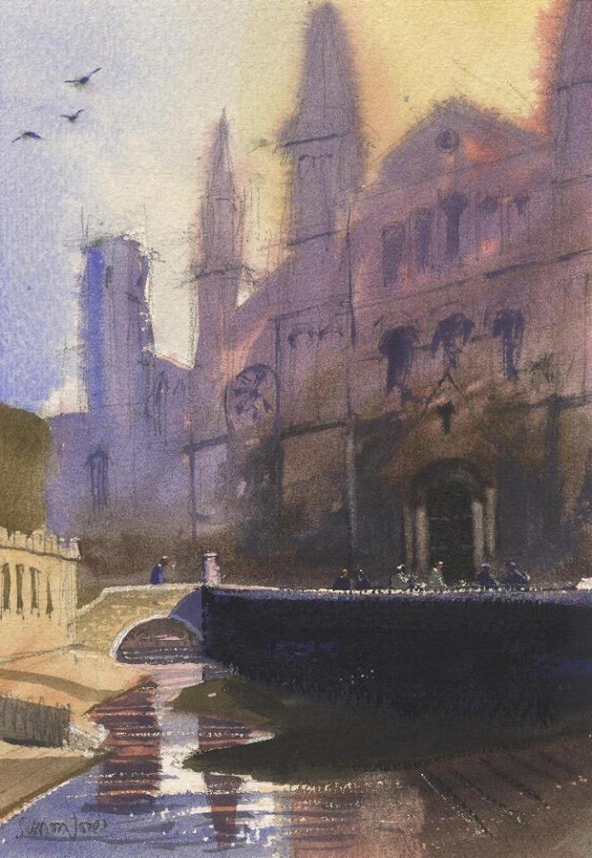 simonjonesart's tweet photo. Water plus ‘St David’s Cathedral West End’ approx A4
#stdavids #cathedral #stdavidscathedral #pembrokeshire #watercolor #watercolour #welsh #wales #cymru #welshart #simonjonespainter #art #painting #drawing #artist #illustration #sketch #watercolorpainting #artwork #draw https://t.co/ySJLRTAgHn