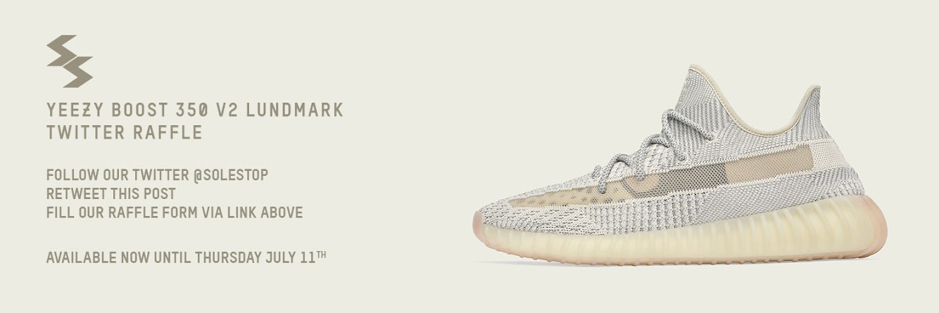 Adidas yeezy lundmark clearance raffle