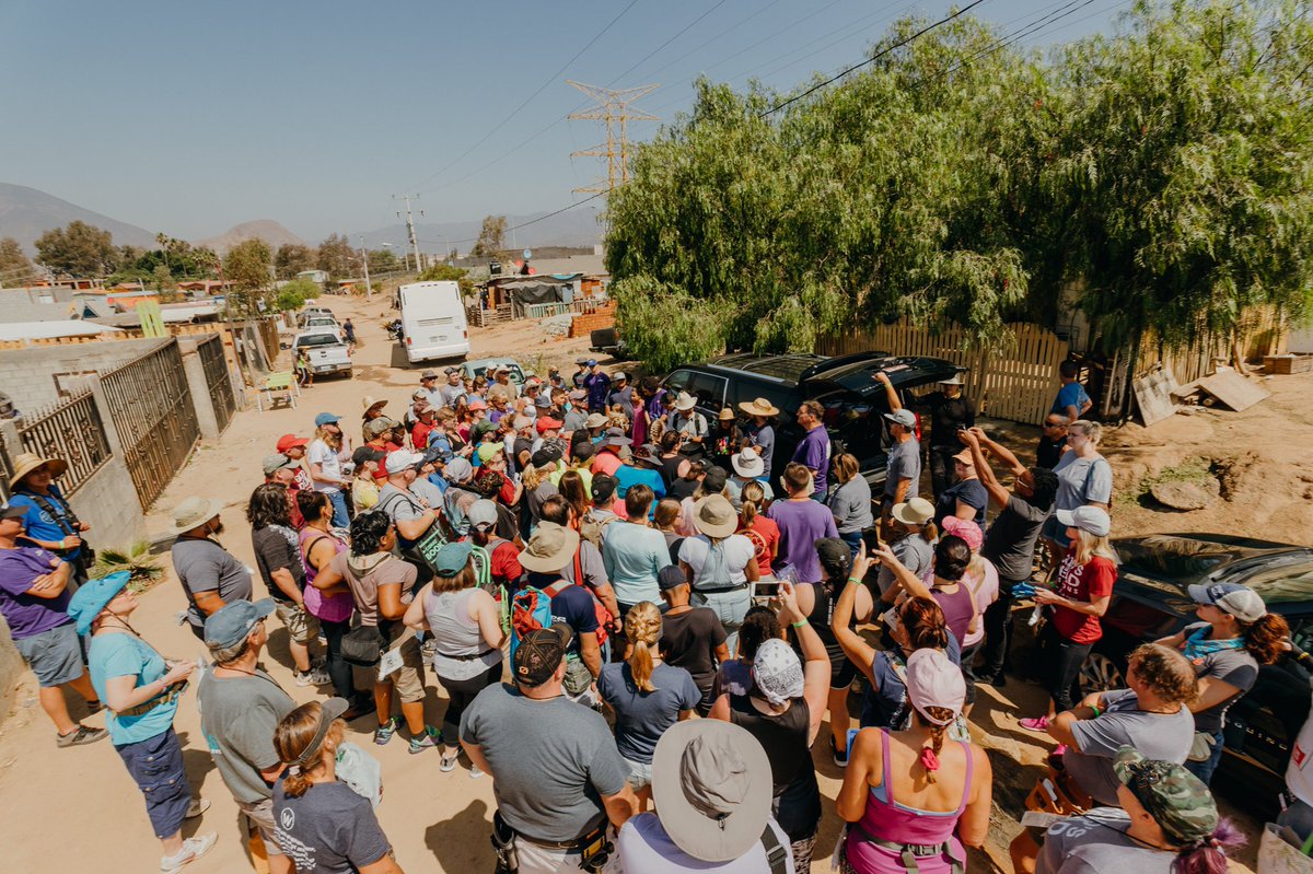 GNDMissions's tweet photo. Yesterday we started building homes for three local families. Our team has made so much progress already, and we will finish them up today!
#GNDMissions 📸 @calebcook99 https://t.co/5zXp4RV6KK