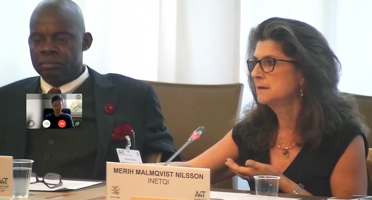 IAF_Global's tweet photo. #Aid4Trade Global Review 2019 @wto - Ms. Merih Malmqvist Nilsson from INetQI explained benefits and challenges of #QualityInfrastructure and stressed that we need more leaders from developing countries in the QI global arena.  Watch the Session. 
https://t.co/xFMfg2x0IX https://t.co/7pXwhPH63t
