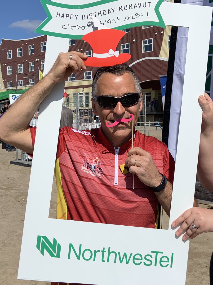NanukNorth's tweet photo. A shout out to the volunteers at the Northwestel booth #NWTel #NunavutDay https://t.co/vCX80KPqpf