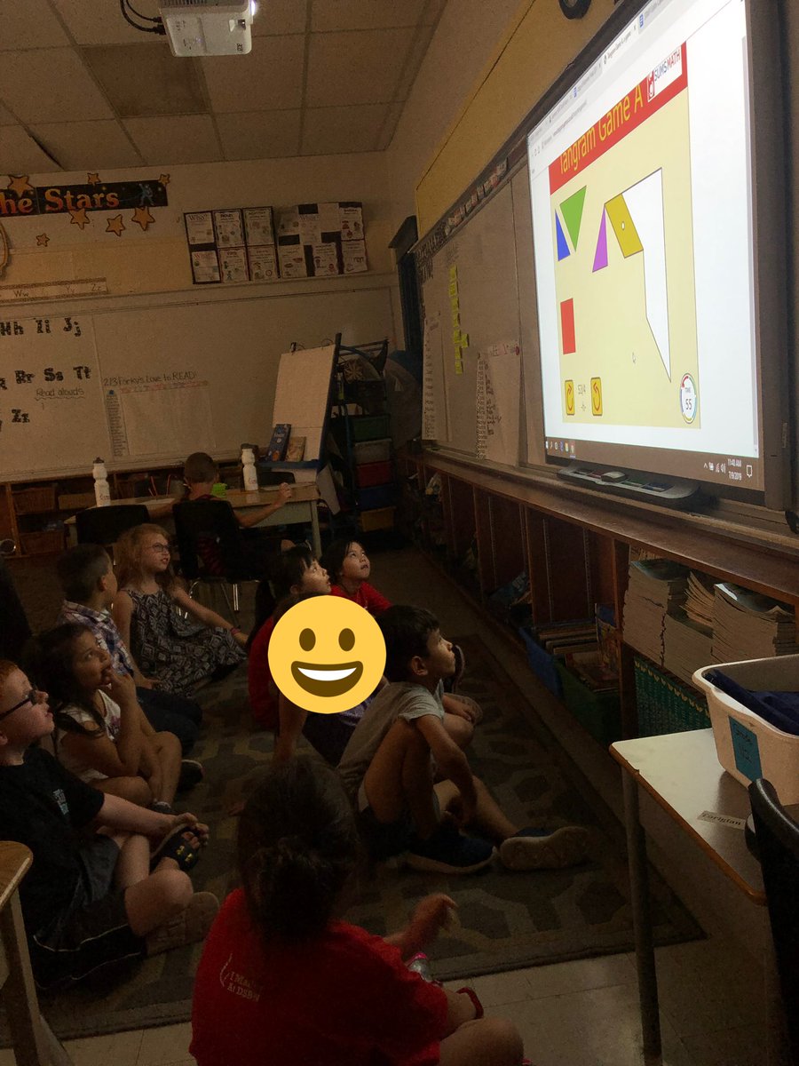 missgligic's tweet photo. The Grade 2/3s practiced their math skills with virtual tangram puzzles! “Can we do this again tomorrow?” 😅 #mathisfun #tangrams @ECSummerHeat @DSBNSummerHEAT https://t.co/YM3V9NdL9t