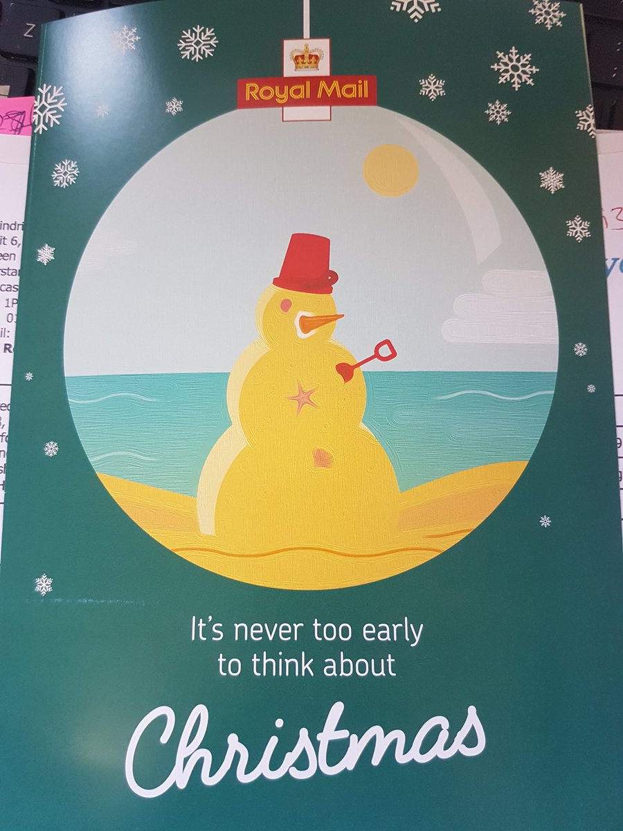 agratechnw's tweet photo. Stop! It really is too early @RoyalMail  #Christnas mailshot https://t.co/GmtW0jJLQC
