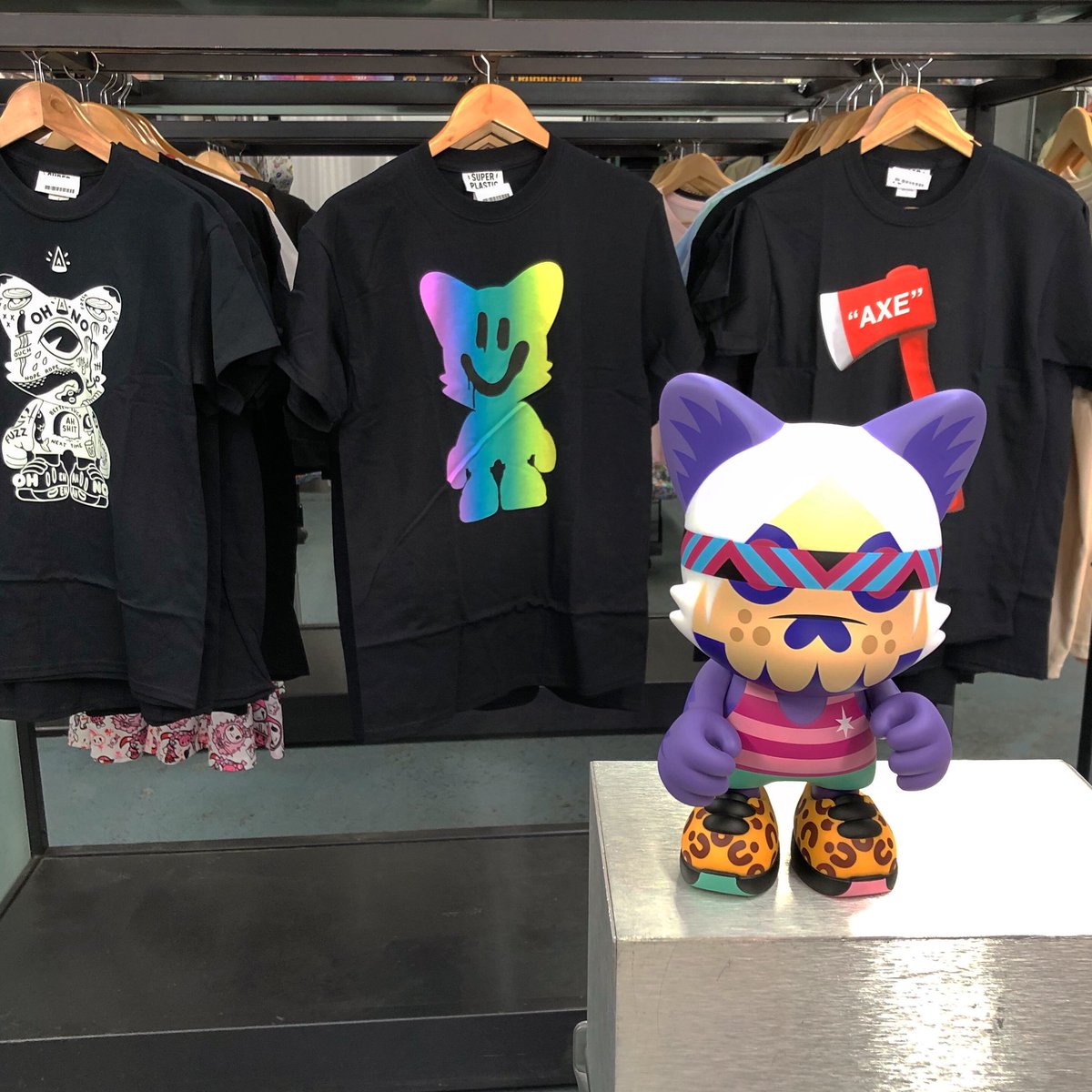 LiftDetroit's tweet photo. Ovnik “Rotterdam Version” by @petefowler and @superplastic are now available in store and on our website! Along with that, a few new shirts (only available in store). https://t.co/3Dh4mLDthD
