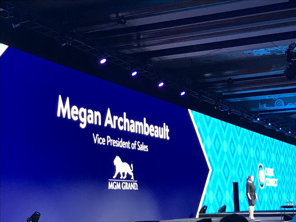 BrendaJAinsburg's tweet image. Thank you @archambeault of @MGMGrand for the amazing #AttendeeExperience at #CventCONNECT #Meetings #Events #Conferences #TogetherNow