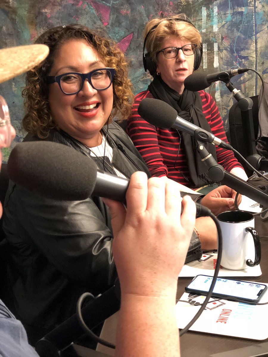 It’s always lively on TIFO, but last week’s episode raised the standards for our discourse as 2 women with fascinating media backgrounds joined us, journalist Diane Dimond who broke the MJ story almost 30 years ago &amp; PR pro turned filmmaker <a href="/analydiamonaco/">Ana Lydia Ochoa (Otxoa)-Monaco (She/Her)</a> apple.co/2NHAvFS