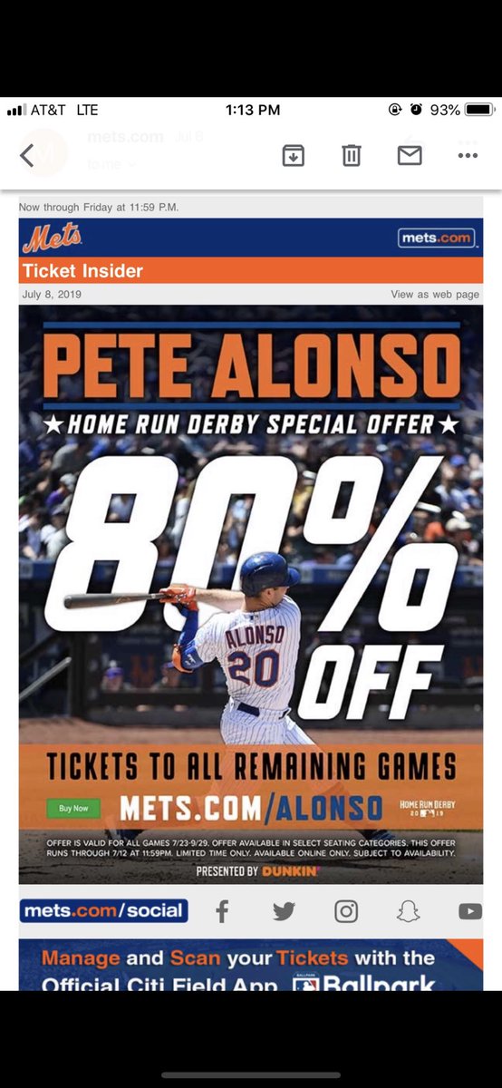 TheRealMC9's tweet photo. Why even buy @Mets season tickets when this happens? I’m all for celebrating Pete’s accomplishment but this is a slap in the face to everyone who pays full price to watch this underachieving team every year. How do I renew next year after this? @checkraiseyou https://t.co/hLvc3bdOfw