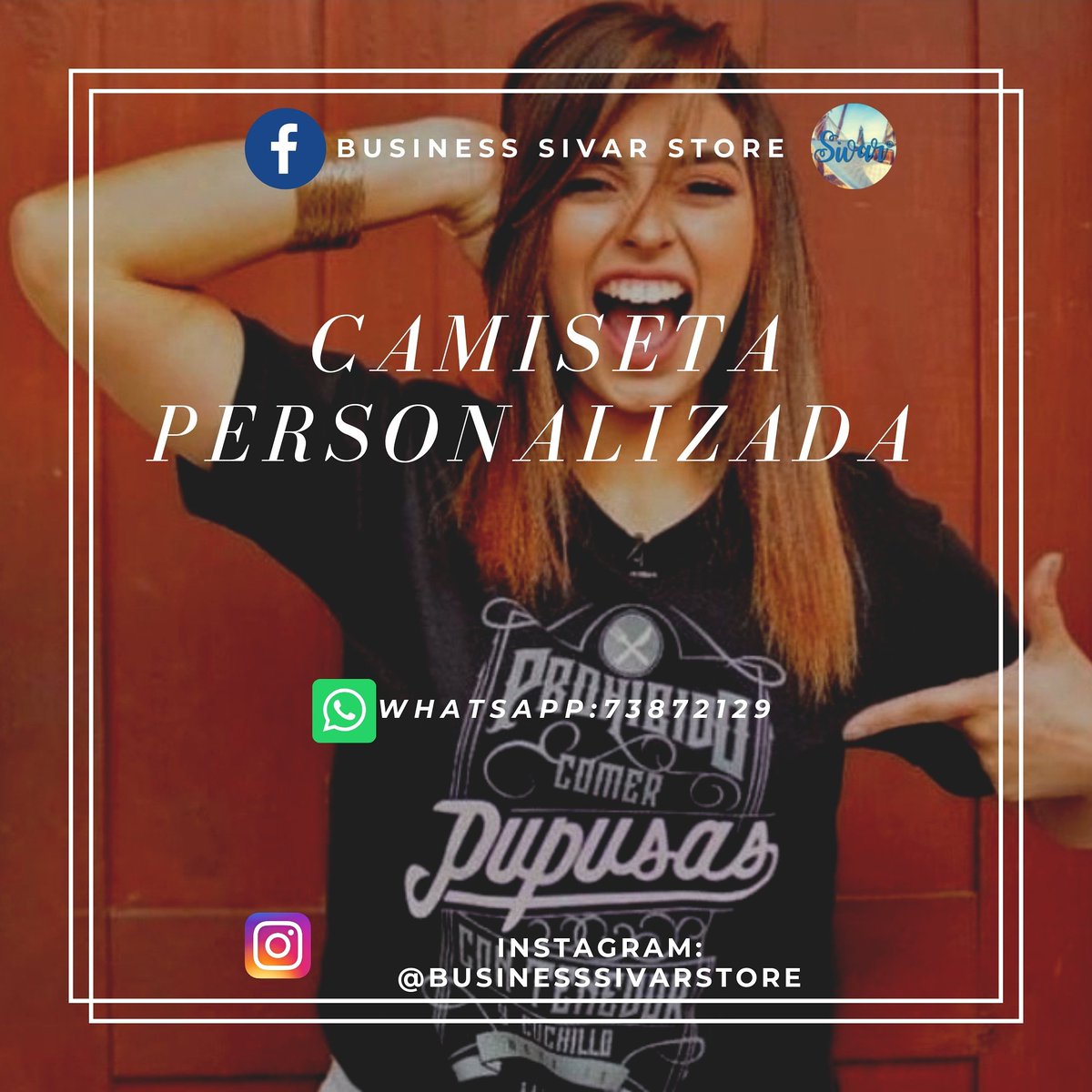 sivarbusiness's tweet photo. #ElSalvador #ElSalvadorImpresionante #Sublimación #model #clothe #ropa #camisetaspersonalizadas #fashion #cool #instasv #sivar #sv #instapost #instaboy #instaclothes #gorras #sublimación #tshirts #tazas #hazlatuya #coraje #somosemprendedores #bravomastore #sivar #colecciona https://t.co/Gvq8R0LhOe