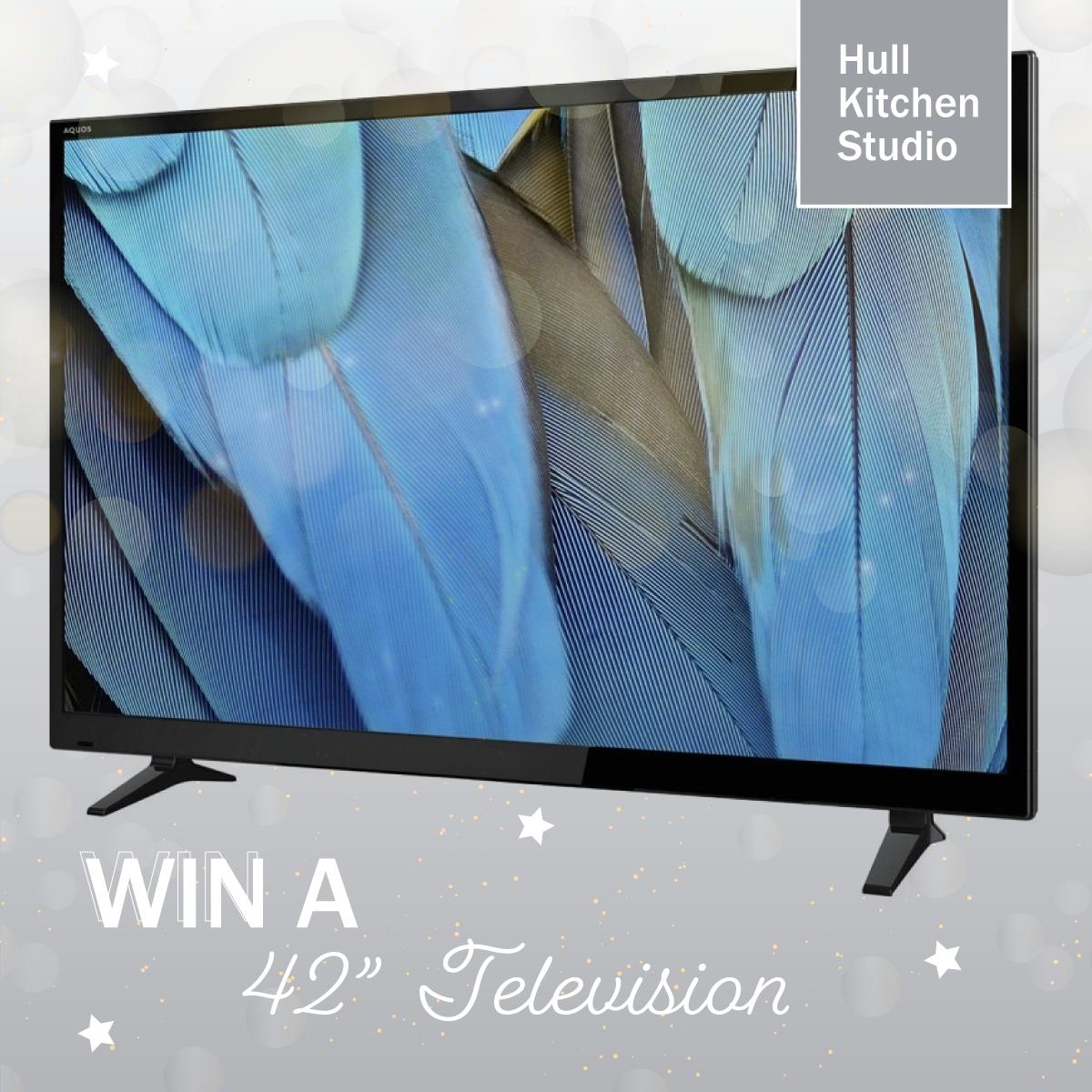 HullKitchens's tweet photo. ⭐️⭐️⭐️ IT'S #GIVEAWAY TIME! ⭐️⭐️⭐️

Want to #WIN yourself a brand new 42" HD TV? 🔥

Just FOLLOW us &amp; RT to be entered into the prize draw!

We'll be announcing the winner 23.07.19. Best of luck 🤞 https://t.co/9XgtQQNX0N