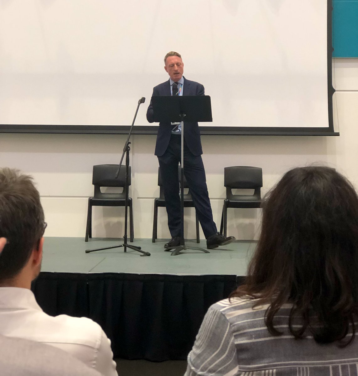 BDcitizens's tweet photo. .@RiversideCampus Head Teacher Andy Roberts opens up tonight’s #InclusiveGrowthSummit @telcocitizens @CitizensUK @ThamesWardCP - “this is a safe space to express our opinions - it’s a school of course it is.” https://t.co/3fcyvsIY1g