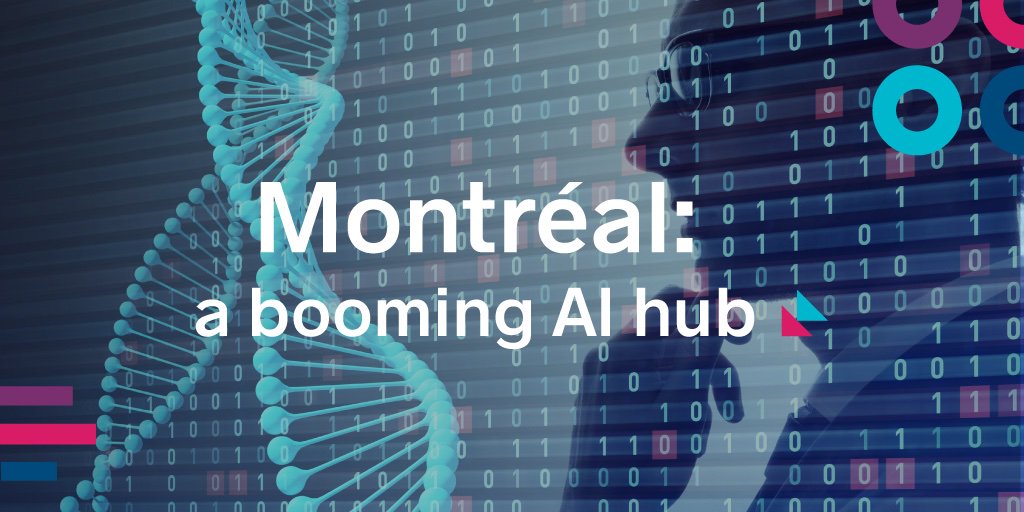 With more than $2B in investments announced since 2016, find out why #Montréal is the hotspot for #artificialintelligence.  bit.ly/2YwaA4S