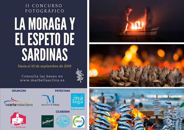 Hoy martes 9 de julio se presentó en la fábrica de San Miguel la II edición del concurso de fotografía 'La moraga y el espeto de sardinas' que estará abierto hasta el 10 de septiembre.

Toda la información y las bases en la web de Marbella Activa.

marbellaactiva.es/ii-concurso-de…