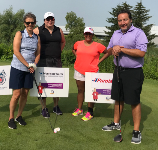 Greetings from the Ontario Teamsters Invitational Golf Tournament.