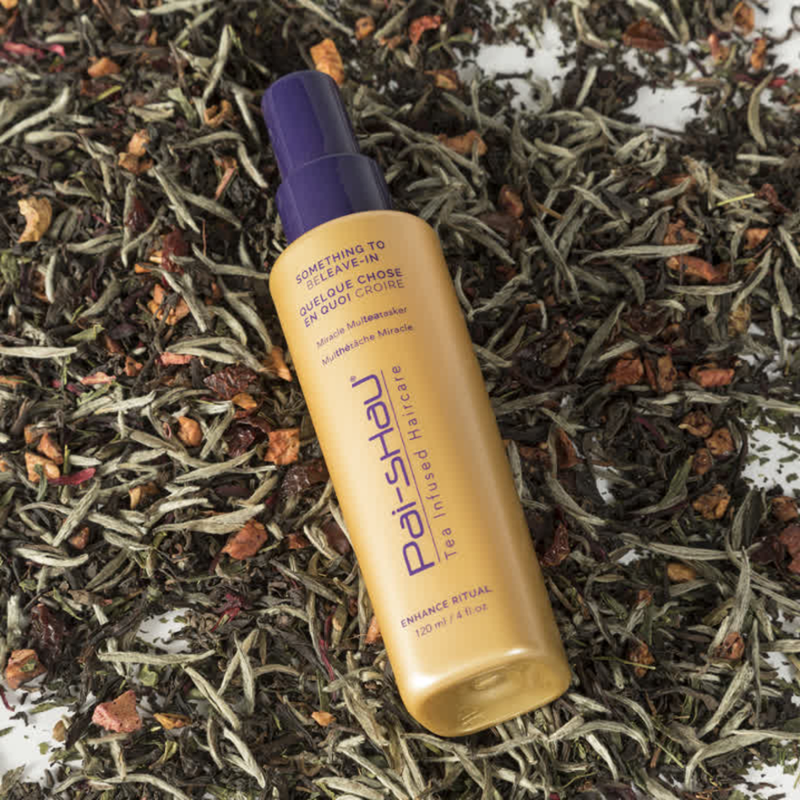 Pai_Shau's tweet photo. You can BeLeave-In our Signature Tea Complex! 
✔ Rooibos to strengthen 
✔ Pu-erh to repair
✔ Green to exfoliate
✔ White to protect
✔ Black to nourish https://t.co/RIDRE6BIRS