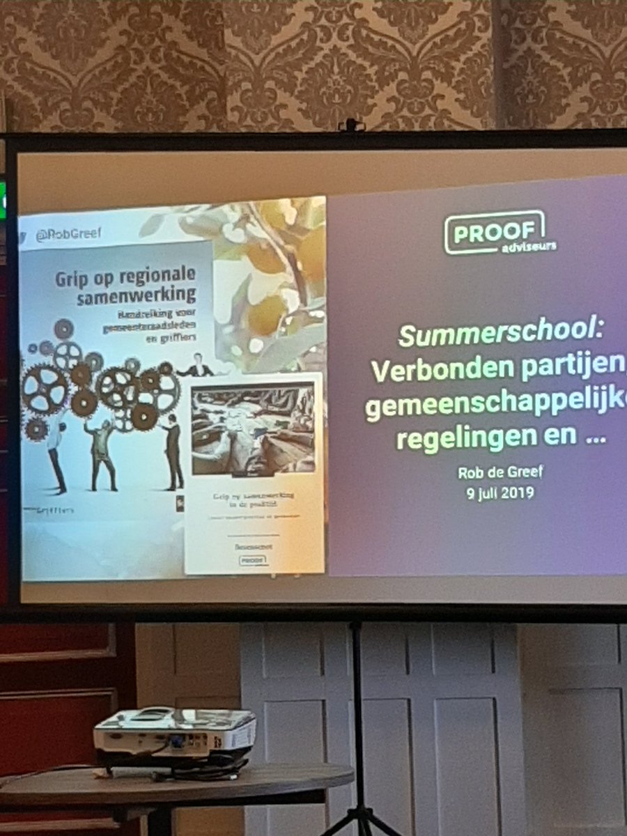 Ooststellingwerfsbelang tijdens het reces op Summerschool