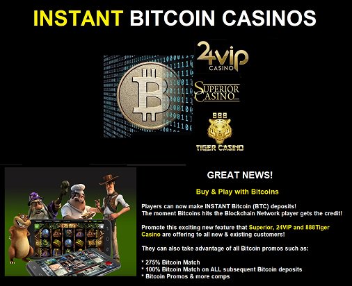 superiorshare's tweet photo. Breaking News! 😀
We are now Instant Bitcoin Casinos!
#bitcoincasinos #superiorcasino #24vipcasino #888tigercasino https://t.co/Hg1fV5DOCg