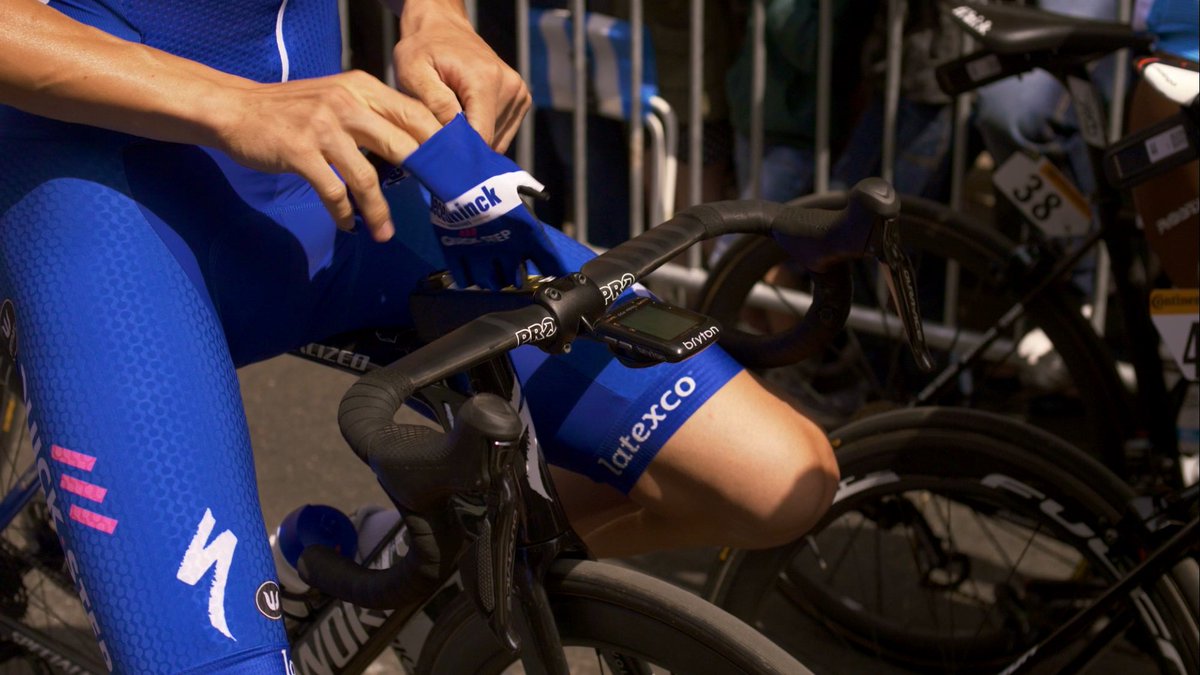 Arms wide open at the finish line. 👑<a href="/eliaviviani/">Elia Viviani</a> equipped with #Rider450 conquered <a href="/letourdefrance/">vivre la révolution</a> 2019 stage 4 after a breathtaking sprint battle 🔥🔥🔥 Congratulations to our GPS device partner, @deceuninck_quickstep#TDF2019 #S4 #ReignOverPeaks #BrytonWithTheWolves