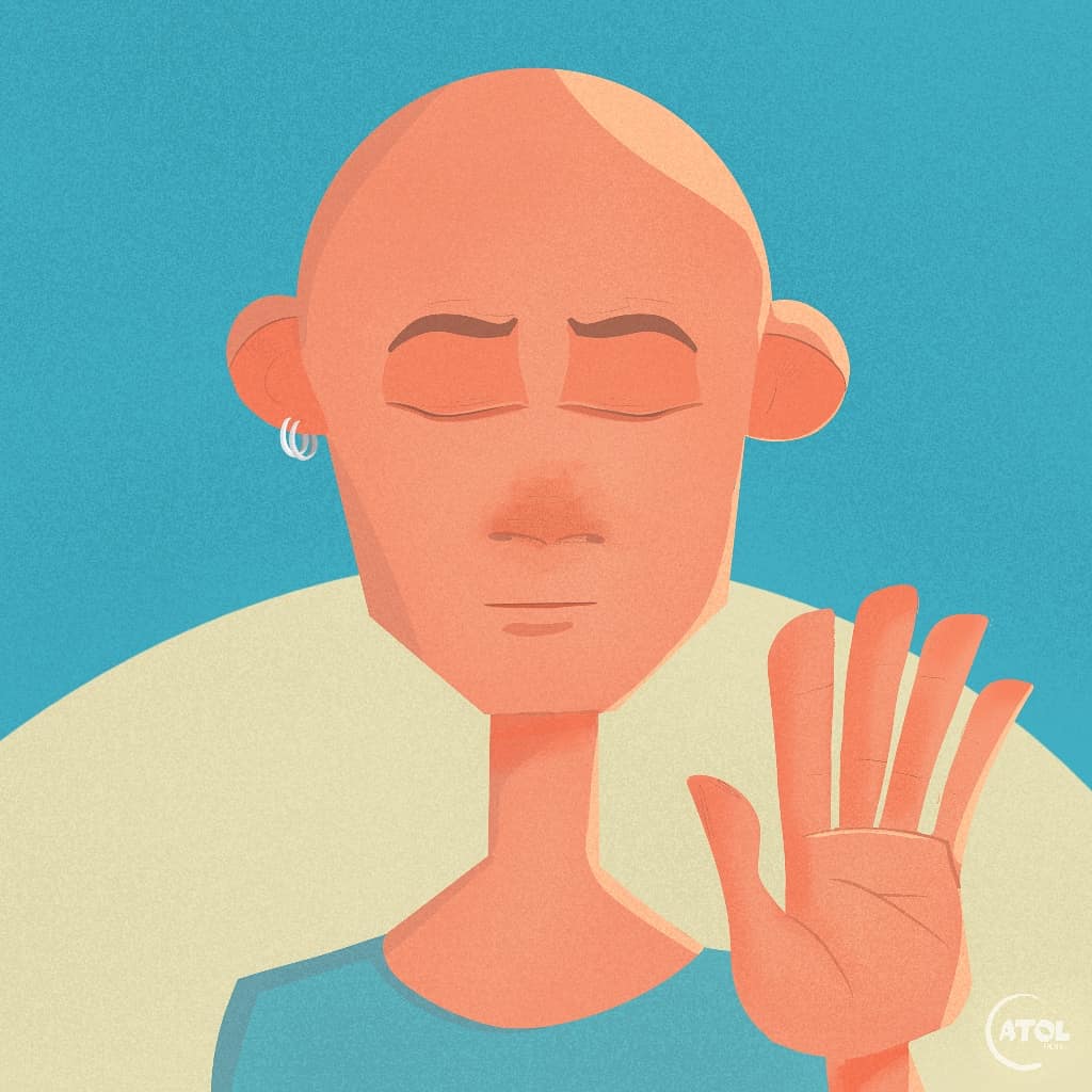 atol_art's tweet photo. Day 3 | "Balance" -  Keep your mind calm.

.#30daysofsketchin

#illustration #artchallenge  #artistoninstagram #illustrationartists  #ataleoflife #art_spotlight #Procreate #Balance #Meditation #Mind https://t.co/XMQU5u7SGV