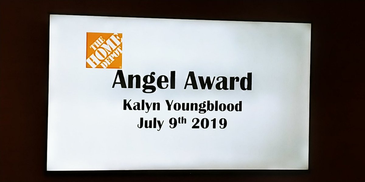jamie_kempton's tweet photo. So proud to host the Angel Award for Kalyn with HDMS today! It's a rare award and the first I've seen in my 20 years servicing THD. Kalyn helped save a man who was in an accident on the edge of a cliff, she pulled him out while others watched. Brave lady!!!!! @THDJimBrown https://t.co/JuO6lA4SHE