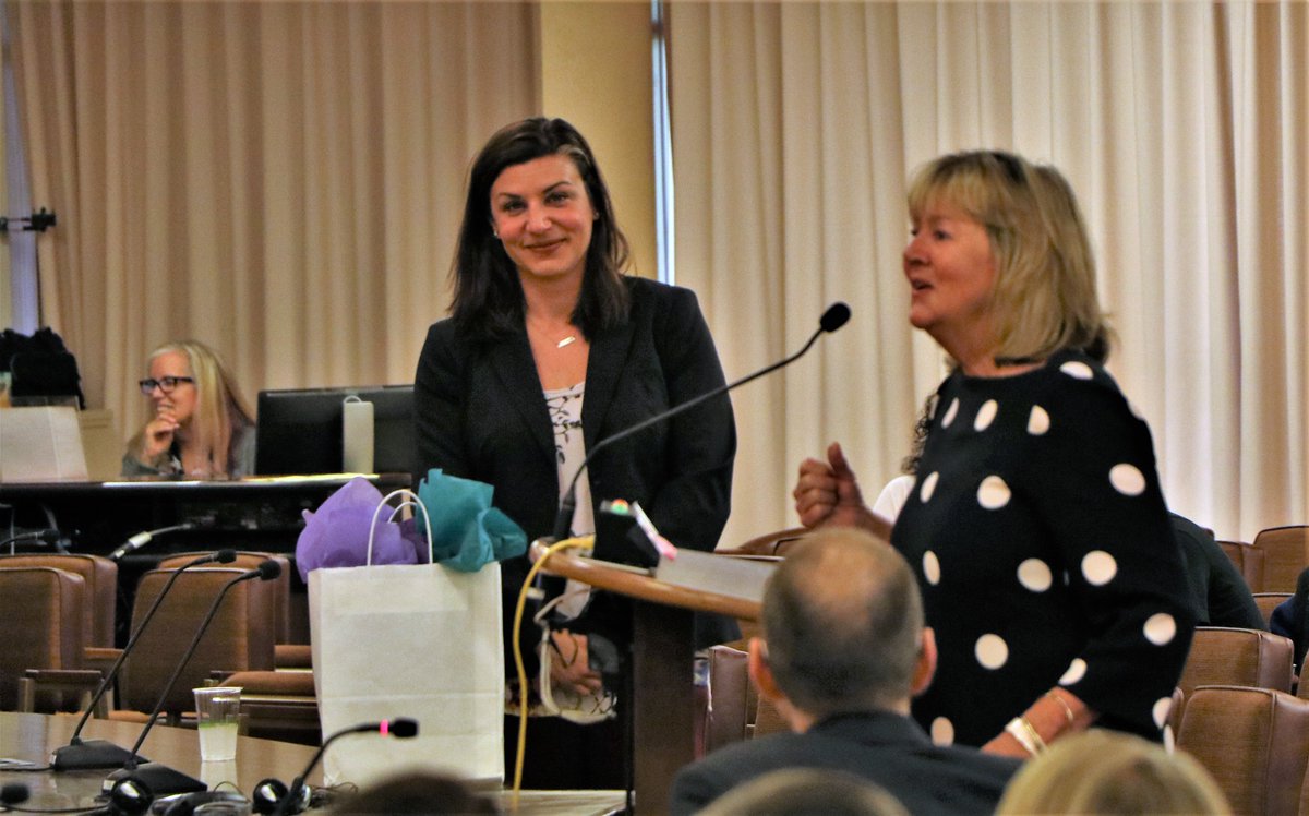 MarinSheriff's tweet photo. We couldn't be more proud of our School Resource Officer, Deputy Sanguinetti who was recognized today by the Board of Supervisors as the Marin County employee of the Month for June 2019! Did you know Deputy Sanguinetti is responsible for all 38 schools in unincorporated Marin? https://t.co/XTQTd0k8nO