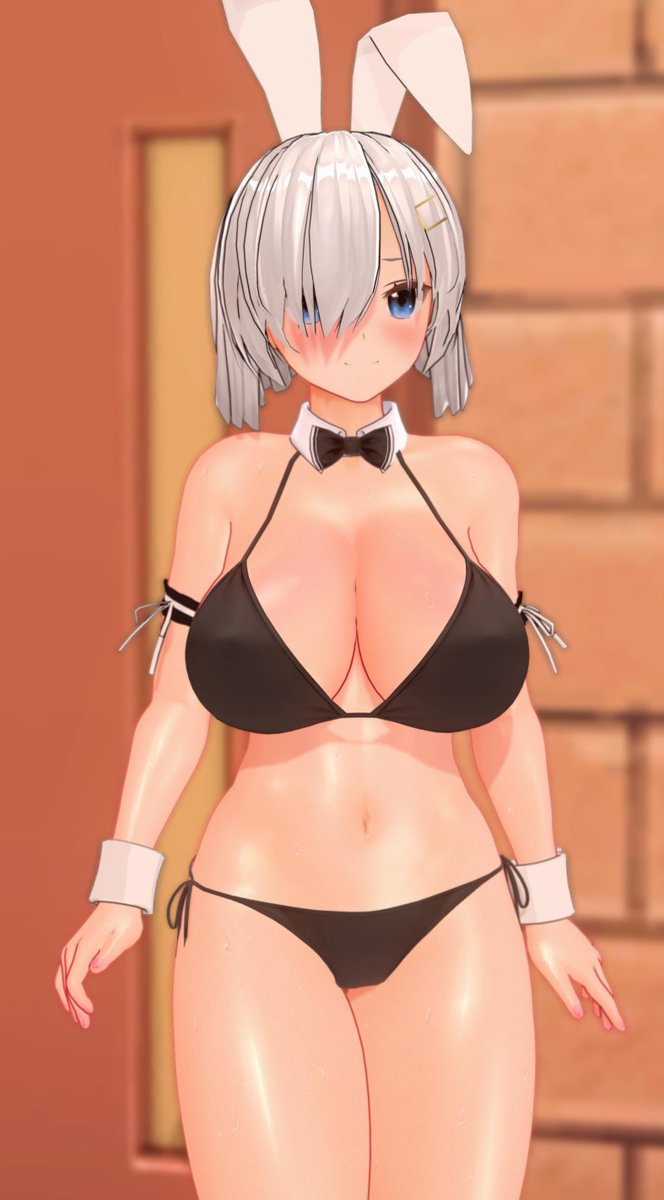 ビキニバニーというのも… 