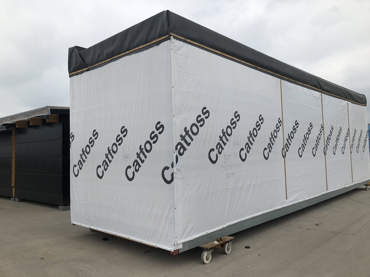 CatfossModular's tweet photo. Next NHS Job Built, Wrapped and Ready for dispatch. 
Watch this space....
#nhs #CatfossModular #BuildOffsite #TheFuture #Construction https://t.co/4vM9519Nxw